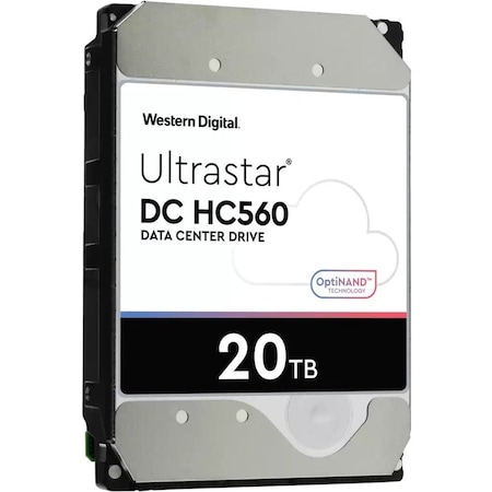 Western Digital Western Digital Ultrastar DC HC560 0F38785 20 TB Hard Drive - 3.5" Internal - SATA 0F38785