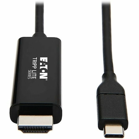 Tripp Lite USB C TO HDMI ADAPTER CABLE USB 3.1 GEN 1 4K M/M USB-C BLACK 3FT U444-003-H4K6BE
