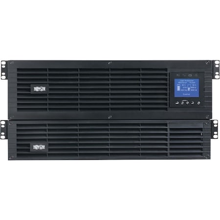 Tripp Lite UPS System, 6000VA, Online, Out: 120/208/240V In: 208/240V AC SU6KRT3UTFMB
