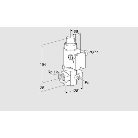 Honeywell Kromschroder VLV, SOLND, GAS, VG 40/32R02LQ31DMVZ KS85208252