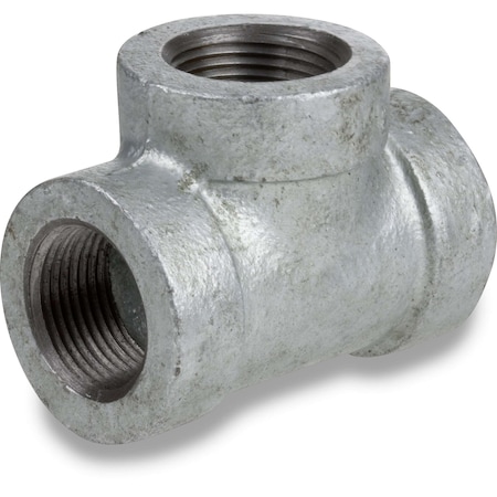 Usa Industrials Pipe Fittings - Galvanized Malleable Iron - Class 300 - Tee - 1in NPT Female ZUSA-PF-20684