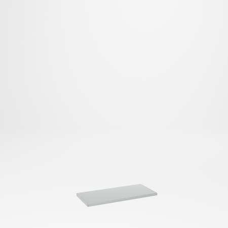 Pucel Flush Door Bin Cabinet, 36 in W x 72 in H x 24 in D, Light Blue HDBC-SHELF-36