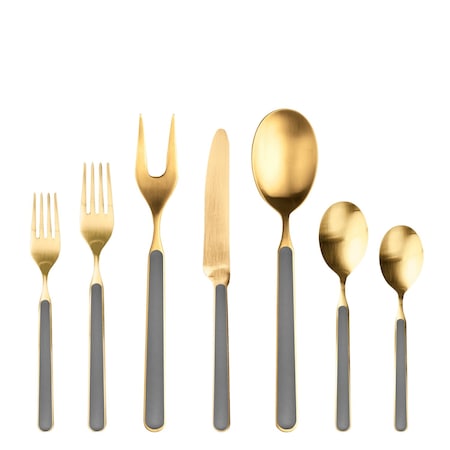 Mepra Fantasia Ice Gold Flatware Set - 32 Pieces - Vicuna 10I622032OI