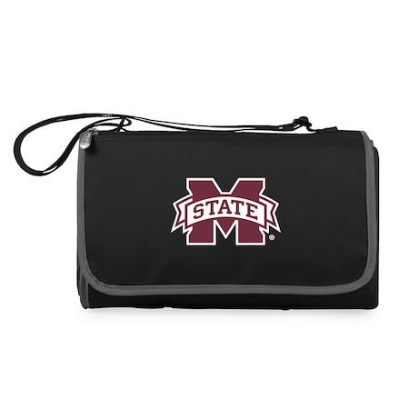 Picnic Time Family Of Brands NCAA Mississippi State Bulldogs Blanket Tote Outdoor Picnic Blanket - Beach Blanket 820-00-175-384-0