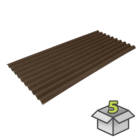 Ondura PREMIUM SERIES 10- BROWN 38x79, 5PK 199163