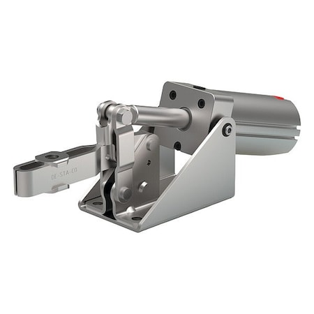 De-Sta-Co Pneumatic Toggle Clamp, 3.57" L Arm, Steel 810-UEH