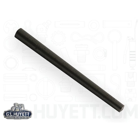 Huyett Taper Pin, Carbon Steel, #0 Pin x 0.157 in Dia x 0.155 in Small End Dia x 2.250 in Length TP-00-2250