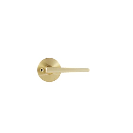 Sapphire Contra Series Light-Duty Residential Tubular Lever, Grade 3 Dummy in Satin Brass LS-CON170-US4