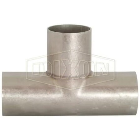 Dixon Weld Tee, Long, Series: B7W, Fitting/Connector Type: Tee, 1 in Nominal Size, 0.065 in Thickness, 304 B7W-G100U