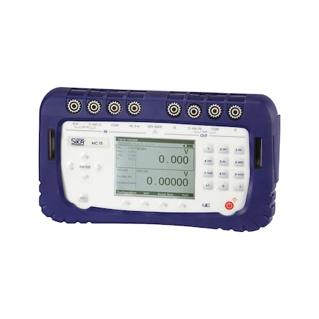 Sika Usa Multifunction Process Calibrator for Temp, Pressure, Loops, Pulse and Frequency EME8AOMC075020
