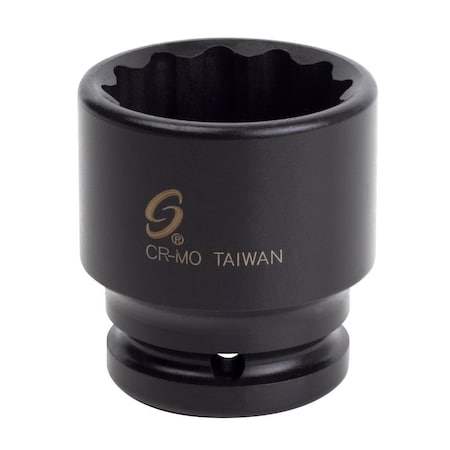 Sunex 3/4 in Drive 1-3/8 in 12-Point Thin Wall Impact Socket 444ZT