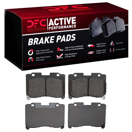 Dfc Active Performance, Disc Brake Pad Set,  1115-0629-00
