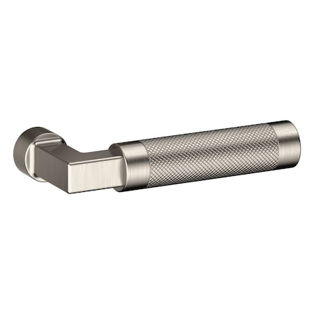 Baldwin Baldwin Left Hand Single L030 Knurled Lever Less Rose Lifetime Satin Nickel Finish L030056LMR