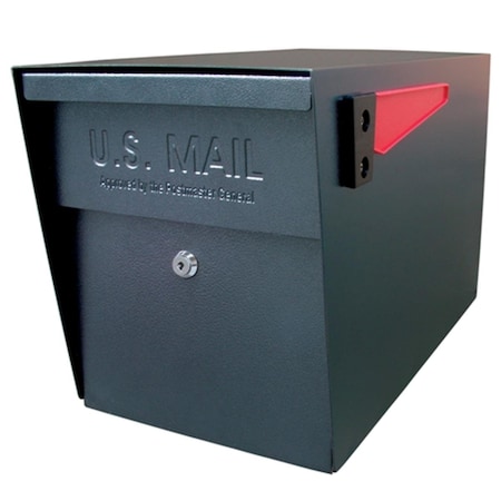 Mail Boss Curbside Security Locking Mailbox Black 7106