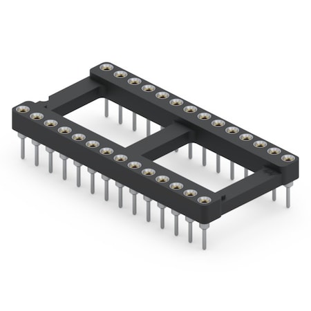 Mill-Max Decoupling Capacitor Dip Sockets-110-43-628-41-001000 110-43-628-41-001000