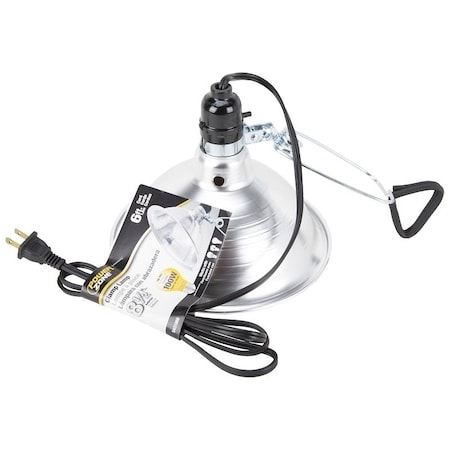 Powerzone Clamp Light lamp, Plug In Power Supplies, Clamp Lights Lamp, Aluminum ORCL050506B