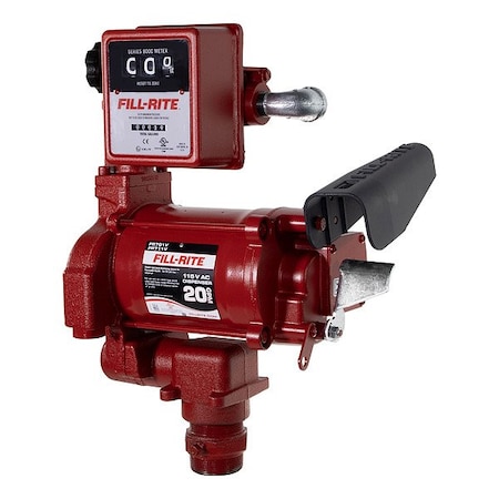 Fill-Rite Electric Drum Pump, Cast Iron, 115 V AC FR701VN