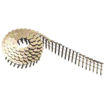 Orgill Bulk Nails Collated Roofing Nail, 1-3/4 in L, Galvanized 611110