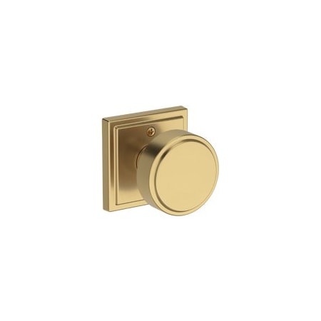 Baldwin Residential Door Knobs Half Dummy Reversible Lifetime Satin Brass HDVASSSR044