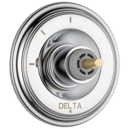 Delta Cassidy:T11897 3-Setting 2-Port Diverter Trim - Less Handle
