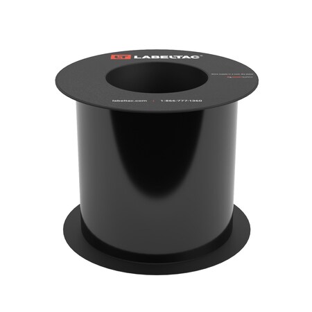 Labeltac Label Supply 5in x 75ft, Black LT503-C