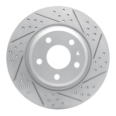 Dynamic Friction Co DFC Geoperformance Rotor - Drilled and Slotted 830-73061R