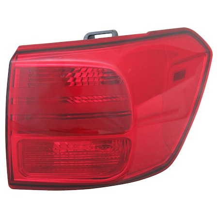 Tyc Capa Certified Tail Light Assembly 11-6763-00-9
