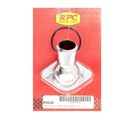 Strike3 R9228 O-Ring Style Water Neck for 1955-1964 Chevy Small Block 1st Generation - Chrome ST3561593
