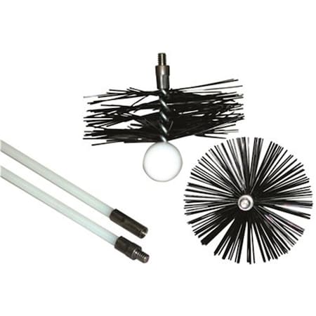 Worcester 3 in. Pellet Stove Chimney Cleaning Brush 3573254