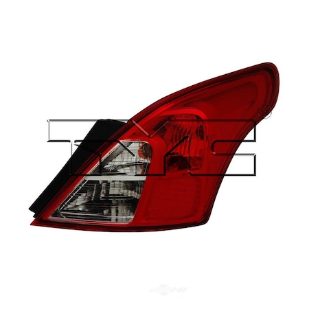 Tyc Capa Certified Tail Light Assembly 11-6401-00-9