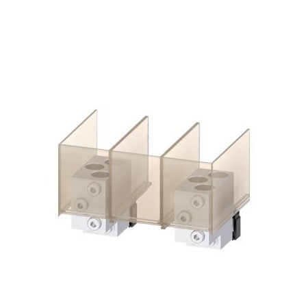 Siemens circular conduc. terminal TA6.1 3 x 500.750 kcmil for 3 cables 2 units 3VA9772-0JJ34