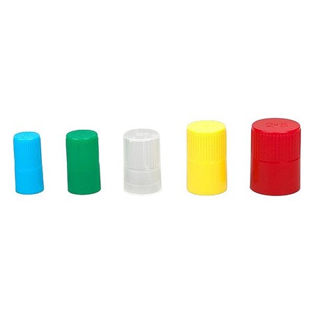 Globe Scientific Lab Bottle Caps, 25 mm Dia, PK100 118158C