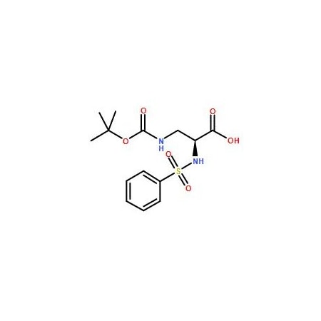 Ak Scientific (S)-Boc-3-Amino-2-(phenylsulfonylamino)-propionic acid (250mg), CAS 342888-28-2 4437AH-250mg