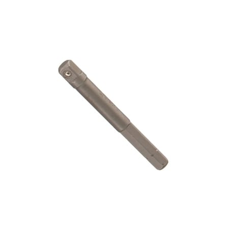 Genius Tools 1/4in Hex Dr. 1/4in Square Dr. Spinner Handle 65mmL 272065