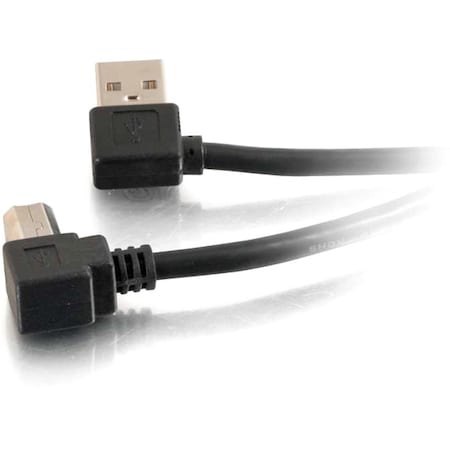 C2G 3M USB 2.0 RIGHT ANGLED A TO B M/M 28111