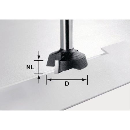 Festool Plane Router Bit S8 HW MFK 500368