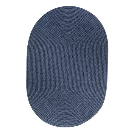 Rhody Rug Solid 4' Round Wool Rug Sailor Rug S102R048X048