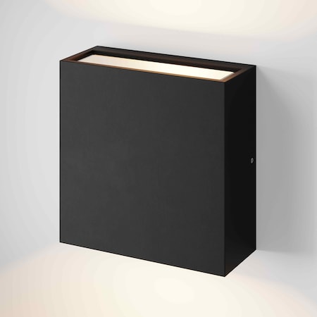 Vidalite Orion Black Outdoor Wall Sconce, Up/Down Light Beam, Wet Location, Integrated LED, 3000K, 1050 Lumen CE1060098