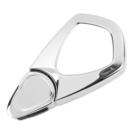 Hy-Ko Badge Retriever, Clip-On, Metal, Silver KC197