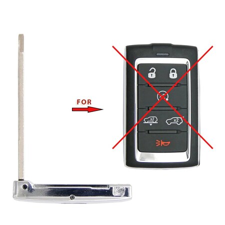 Aks Keys 2021 - 2023 Jeep Emergency Key - Y159 BL-JEEP-02