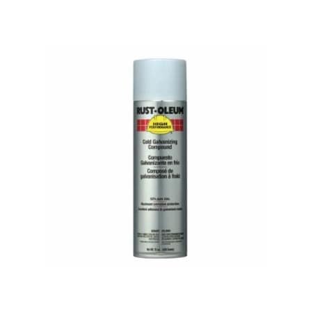 Rust-Oleum High Performance V2100 System Cold Galvanizing Compound, 20 oz Aerosol Can, 6PK 647-V2185838