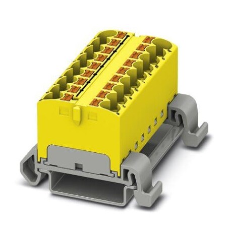 Phoenix Contact PTFIX 18X4-NS35A YE Distribution block 3273708