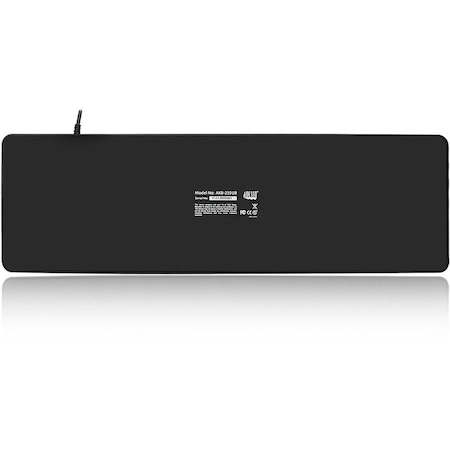 Adesso Waterproof Antimicrobial USB keyboard AKB-235UB