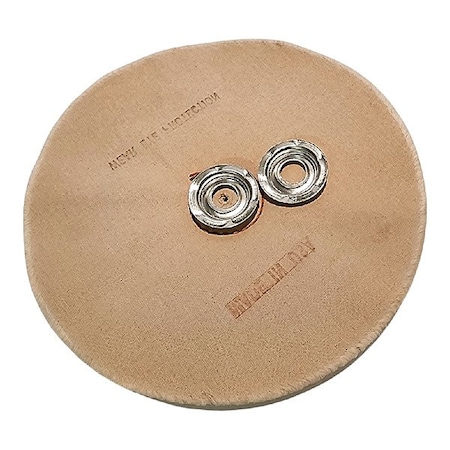 Dico Buffing Wheel, 10 in dia. Overall 526-14-10