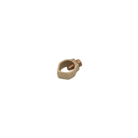 Penn-Union Compression Lug (2-Hole, Copper, Long Barrel) CEB2
