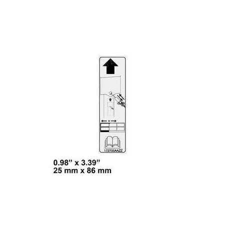 Skyjack REPLACEMENT LBL, VL, PLATFORM EXTENSION PI 172705