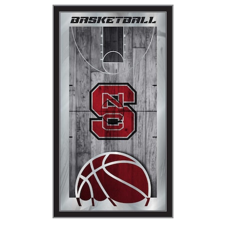 Holland Bar Stool Co North Carolina State 15" x 26" Basketball Mirror MBsktNCarSt