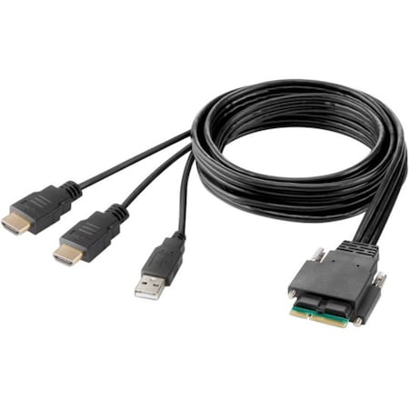 Belkin Modular HDMI Dual Head Host Cable 6 Feet F1DN2MOD-HC-H06