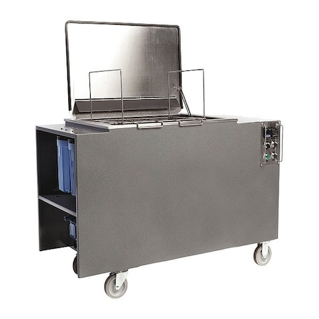 Shiraclean Ultrasonic Cleaner, 25 gal, SS, 120 V AC TVT-025G-UL