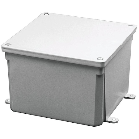 Carlon Electrical Box, Junction Box Type, PVC, Square Shape E989R